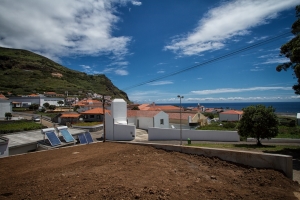 Ausblick von unserer Terrasse im Guesthouse Comodoro