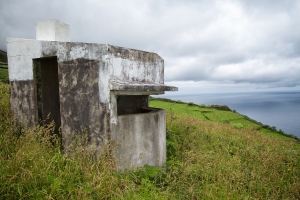 Walausguck an der Ostküste Corvos